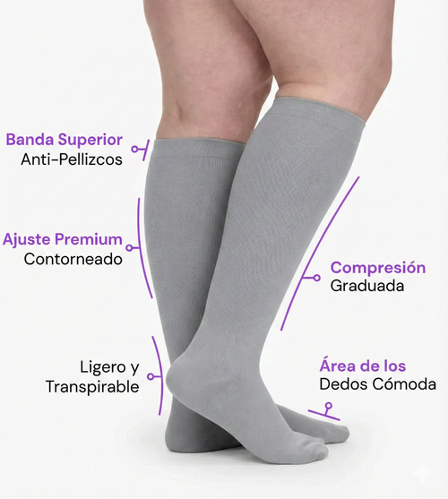 Serenity™ Original Wide Compression Socks